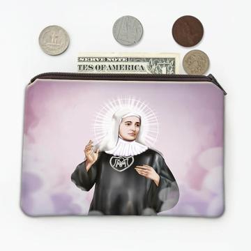 Saint Laura Montoya Of Catherine Siena : Gift Coin Purse Colombian Roman Catholic Nun