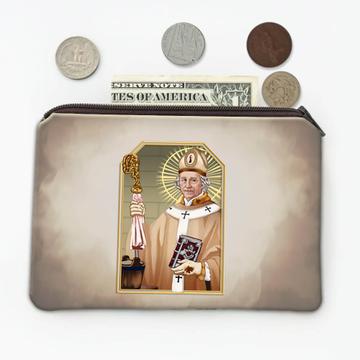 Saint Rupert : Gift Coin Purse Catholic Salzburg Holy Christian Religious Church Bible