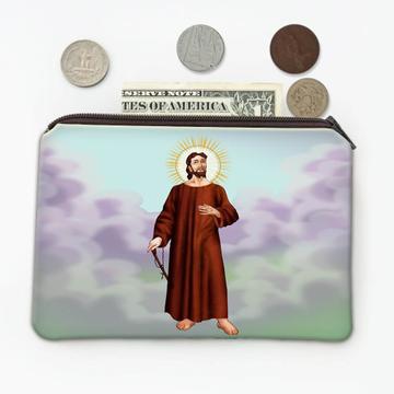 Saint Nicholas Of Flue : Gift Coin Purse Christian Catholic Church Religious Swiss Holy