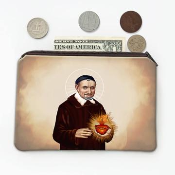 Saint Vincent De Paul : Gift Coin Purse Catholic Religious Church Heart Christian