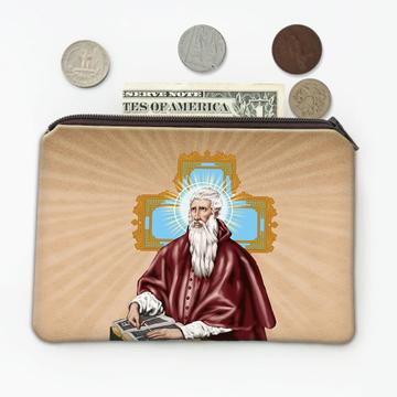 Saint Jerome : Gift Coin Purse San Jeronimo Catholic Religious Christian Church Bible Cross