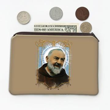 Saint Pio Of Pietrelcina : Gift Coin Purse Catholic Religious Padre Christian Church