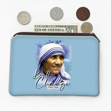 Mother Teresa : Gift Coin Purse Catholic Religious Madre De Calcuta Saint Christian