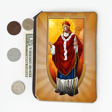 Saint Stanislaus : Gift Coin Purse Polish Bishop Roman Catholic Church Christian Religious