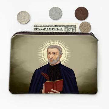 Saint Peter Canisius : Gift Coin Purse Dutch Jesuit Catholic Priest Church Faith Christian