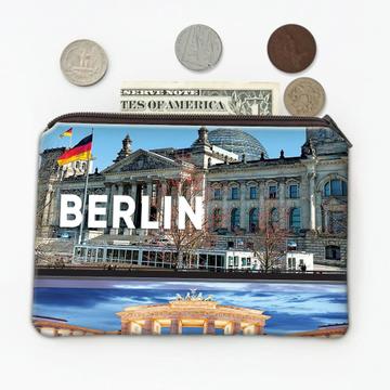 Berlin Brandenburg Gate Germany : Gift Coin Purse German Capital Europe Souvenir Visitor Country