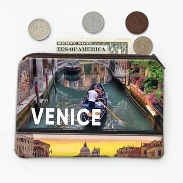 Venice Sunset Photograph : Gift Coin Purse Italy Italian Water City Romantic Trip Souvenir Europe