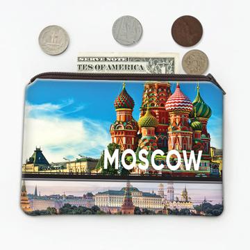 Moscow Kremlin Photograph : Gift Coin Purse Russia Russian Capital Souvenir Traveler Adventure