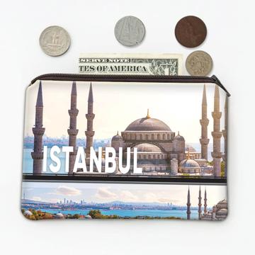 Istanbul Turkey Photo : Gift Coin Purse Blue Mosque Hagia Sophia Bosphorus Souvenir Traveling