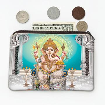 Ganesh For Housewarming : Gift Coin Purse Hindu God Indian Religion Vintage Poster Home Decor
