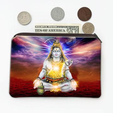 Shiva : Gift Coin Purse Hindu Style Indian Devotional Print Wall Poster Home Hinduism