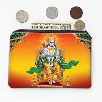 Rama Sita Religious Art : Gift Coin Purse Vintage Poster Hindu God Indian Print Home Decor