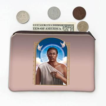 Saint Charles Lwanga : Gift Coin Purse Catholic Religious