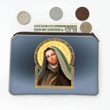 Saint Lidwina : Gift Coin Purse Catholic Religious