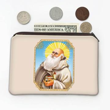 Saint Romuald : Gift Coin Purse Catholic Religious