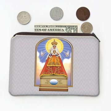 Virgen de Montserrat : Gift Coin Purse Saint Catholic Religious