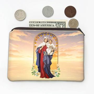 Virgen del Rosario : Gift Coin Purse Our Lady of The Rosary Saint Catholic Religious
