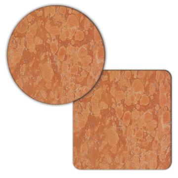 Brown Marble : Gift Coaster Natural Stone Mineral Seamless Pattern Home Wall Decor Art