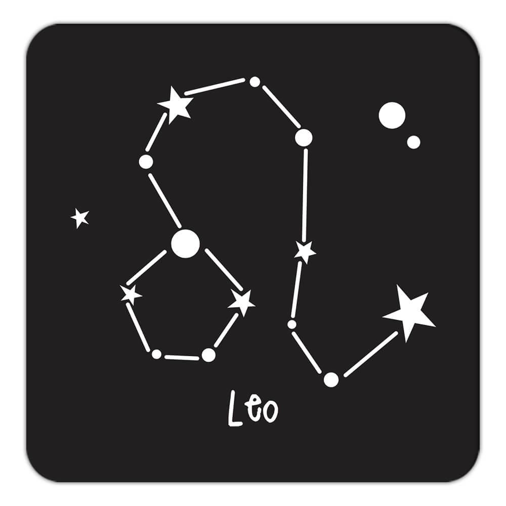 Gift Coaster : Leo Zodiac Signs Esoteric Astrology Horoscope - Picture 3 of 10