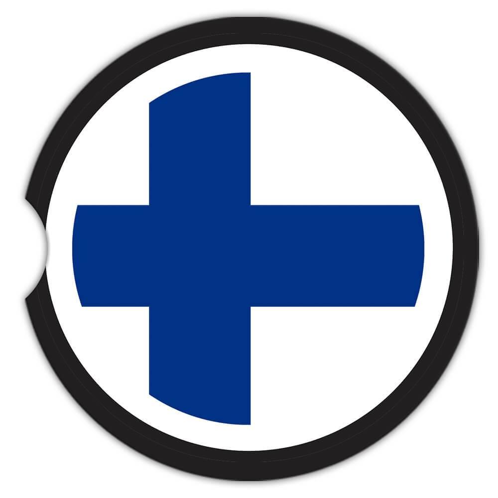 Geschenk Untersetzer: Finnland Flagge Unterschätze nie die Macht Finnisch Expat Land - Bild 6 von 10