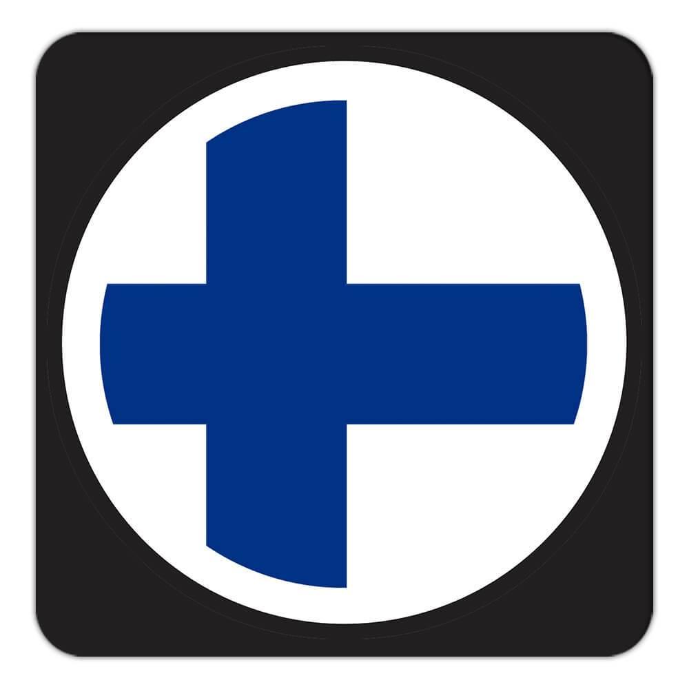 Geschenk Untersetzer: Finnland Flagge Unterschätze nie die Macht Finnisch Expat Land - Bild 3 von 10