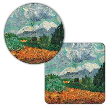 Natural Landscape : Gift Coaster Famous Oil Painting Art Artist Painter