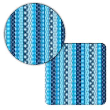 Abstract Prints Patchwork : Gift Coaster Patterned Stripes Scales Floral Baby Boy Shower Man