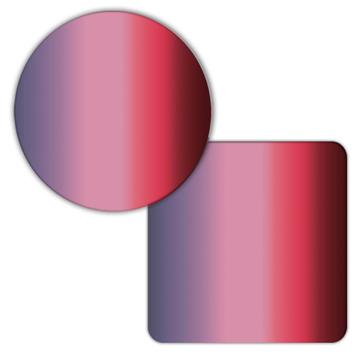 Delicate Gradient Lines : Gift Coaster Feminine Abstract Art Print For Coworker Boss Funky