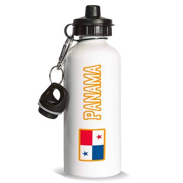 Panama : Sports Water Bottle Flag Pride Patriotic Gift Expat Panamanian Country