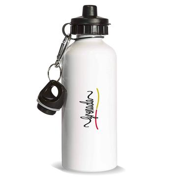 Grenada Flag Colors : Gift Sports Water Bottle Grenadian Travel Expat Country Minimalist Lettering