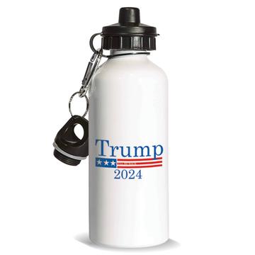 Trump 2024 : Gift Sports Water Bottle I will be back