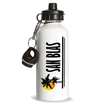 San Blas : Gift Sports Water Bottle Panama Tropical Beach Travel Souvenir