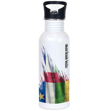 Central African Republic Flag : Gift Sports Tumbler Modern Country Expat