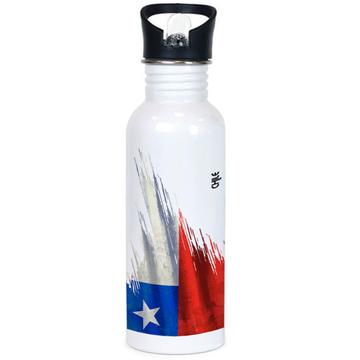Chile Flag : Gift Sports Tumbler Modern Country Expat