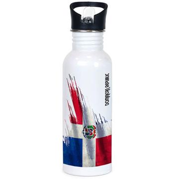 Dominican Republic Flag : Gift Sports Tumbler Modern Country Expat