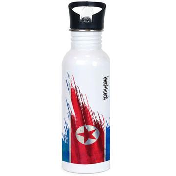 North Korea Flag : Gift Sports Tumbler Modern Country Expat
