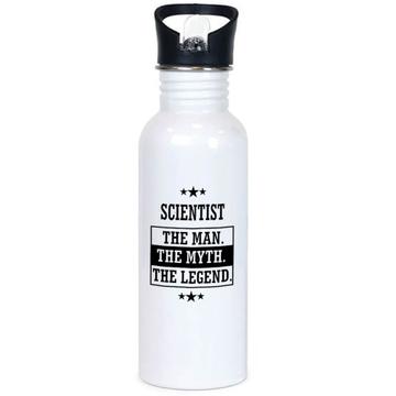 SCIENTIST : Gift Sports Tumbler The Man Myth Legend Office Work Christmas