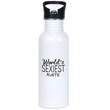 Worlds Sexiest AUNTIE : Gift Sports Tumbler Family Birthday Christmas Aunt