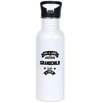 This is What an Awesome GRANDCHILD Looks Like : Gift Sports Tumbler Birthday Christmas