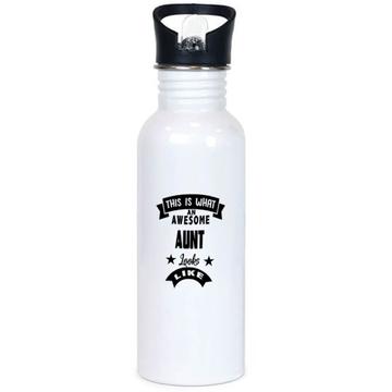 This is What an Awesome AUNT Looks Like : Gift Sports Tumbler Family Birthday Christmas