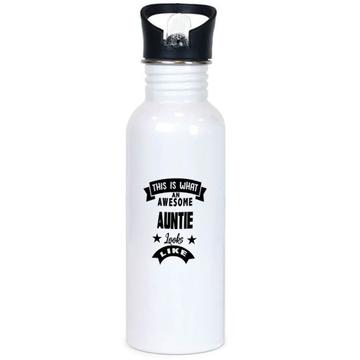 This is What an Awesome AUNTIE Looks Like : Gift Sports Tumbler Family Birthday Christmas