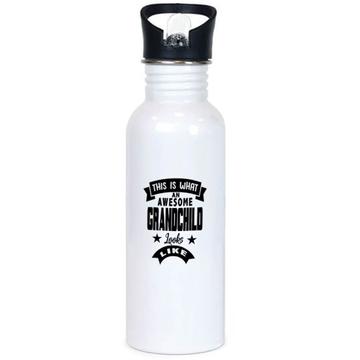 This is What an Awesome GRANDCHILD Looks Like : Gift Sports Tumbler Family Birthday