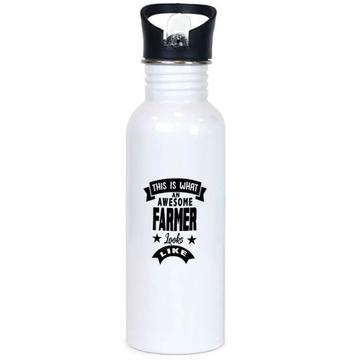 This is What an Awesome FARMER Looks Like : Gift Sports Tumbler Work Coworker Christmas