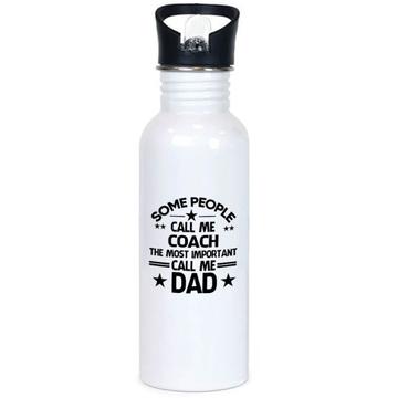 COACH Dad : Gift Sports Tumbler Important People Family Fathers Day