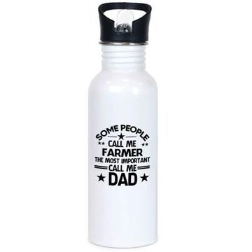 FARMER Dad : Gift Sports Tumbler Important People Family Fathers Day