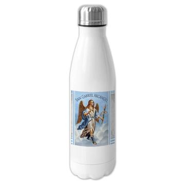 San Gabriel Arcangel : Cola Bottle Catolica Catolico Santo Religiosa Gift
