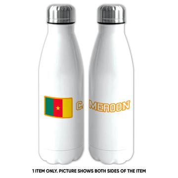 Cameroon : Cola Bottle Flag Pride Patriotic Gift Expat Cameroonian Country