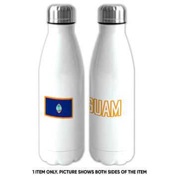 Guam : Cola Bottle Flag Pride Patriotic Gift Expat Guamanian Country