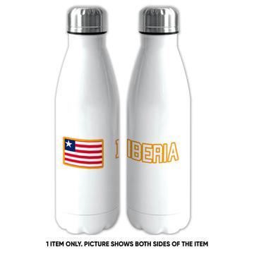 Liberia : Cola Bottle Flag Pride Patriotic Gift Expat Liberian Country