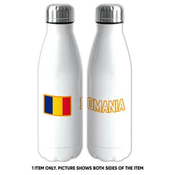 Romania : Cola Bottle Flag Pride Patriotic Gift Expat Romanian Country